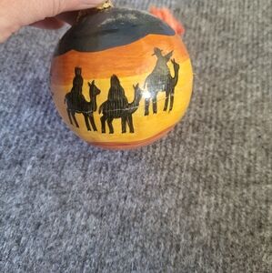 Christmas Ornament. made in India. Bethlehem